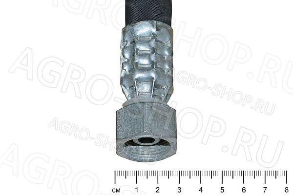 РВД 12-25 L=0,8м (М22х1,5 гайка 27) (М22х1,5 гайка 27) 1SN (Металлорукав) 