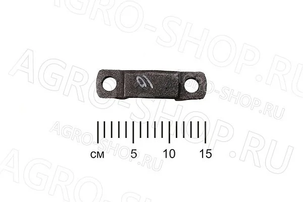 Накладка 5320-2902128-10 ушка рессоры переней КАМ 