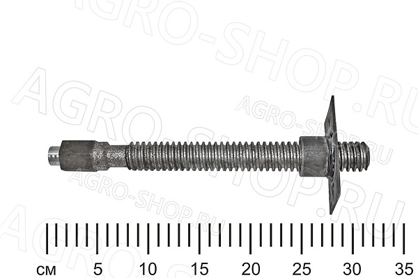Винт ТСН 00.645 натяжной (в сборе с гайкой) ТСН-3Б, ТСН-160 