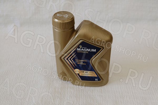 Масло моторное Magnum Ultratec 5w40 SN/CF синтетическое 1л Роснефть