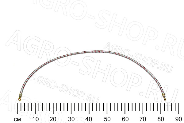 Топливопровод 1522-1101180 обратки (в металл. оплётке) L=1150мм, штуцер d=10 МТЗ-923 (Master Part)