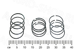 Кольца поршневые РМ4061-1000100-01АР (92,5мм) (4п/к) ЗМЗ-4061 ГАЗ