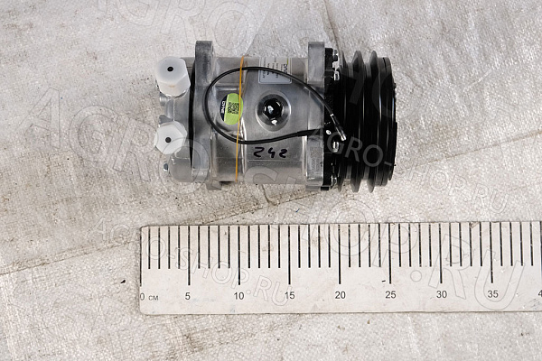 Компрессор  5H14, A2, 12V (3/4-7/8) кондиционера (шкив 2 руч.) Тракторы DYNE