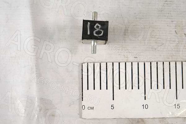 Подушка 452-1203057-03 крепления глушителя УАЗ-452, УАЗ-3741 