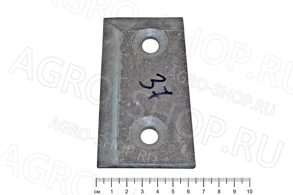 Пластина КСД 00.00.504А противорежущая КСД-2,0 