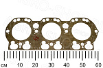 Прокладка ГБЦ 236Д-1003212 стальная ЯМЗ-236НЕ; 236БЕ  