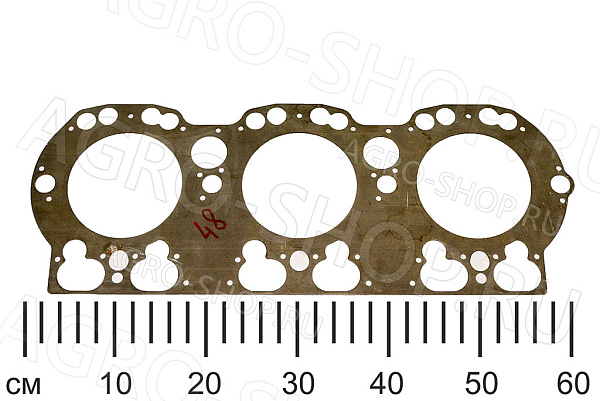 Прокладка ГБЦ 236Д-1003212 стальная ЯМЗ-236НЕ; 236БЕ  