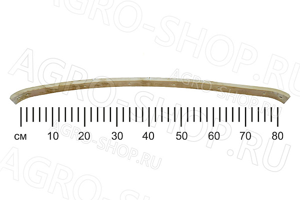 Накладка 3518060-10064 верхняя направляющая транспортера (полиамид) Дон-1500Б 