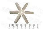 Крыльчатка 238АК-1308012 вентилятора d=50 мм., D=630 мм. (ПАО Автодизель) ЯМЗ-238АК, ЯМЗ-236ДК, Дон 