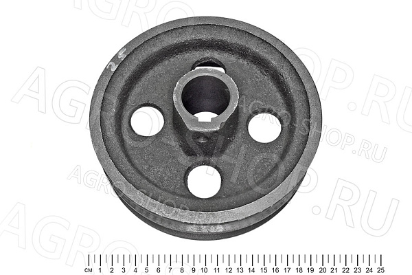Шкив ЗП 05.102 (D=190 мм, d=38 мм, 2 руч.) электродвиг. ЗМ-60 
