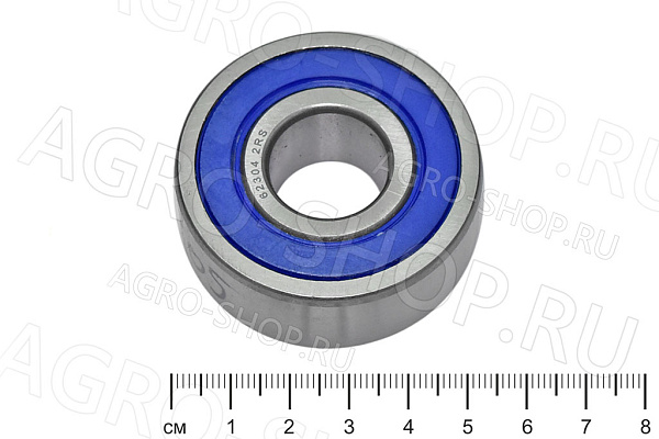 Подшипник 180604 / 62304-2RS (20х52х21) (РФ) 