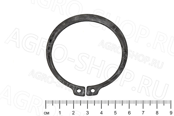 Кольцо стопорное В 55 (наружное) D=55 мм. ГОСТ 13942-86