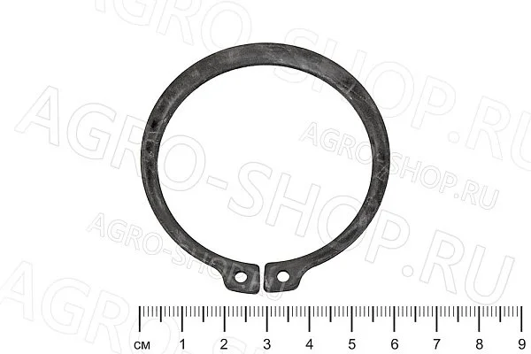 Кольцо стопорное В 55 (наружное) D=55 мм. ГОСТ 13942-86