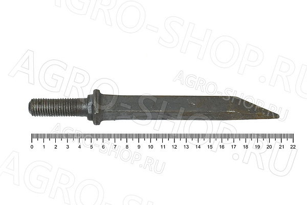 Зуб бороны БЗТ 1.0.00.005-01 L-212 мм, М14х2,0 (уп.54шт.)  (РЗЗ)