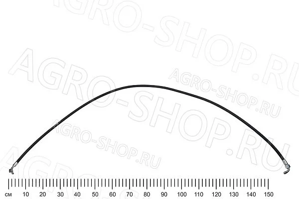 Рукав РВД 10-1SNх2200-90-90 G3/8"  ИСРК-12 