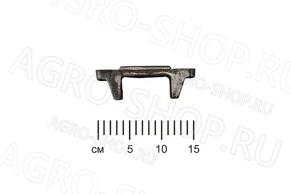 Накладка 5320-2902128-10 ушка рессоры переней КАМ 