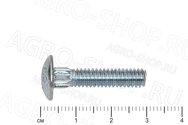 Болт 42740 / 49671 / 187.0085.01 7/32"х1" (5,5х25мм.) круглая головка для сегмента MacDon Шумахер