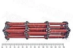 Транспортер КЗК-12-1817000В наклонной камеры н/обр.широкий цельный на болтах М8, 45 пл. КЗС-1218 Новосибирск