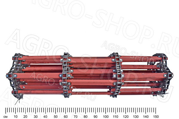 Транспортер КЗК-12-1817000В наклонной камеры н/обр.широкий цельный на болтах М8, 45 пл. КЗС-1218 Новосибирск