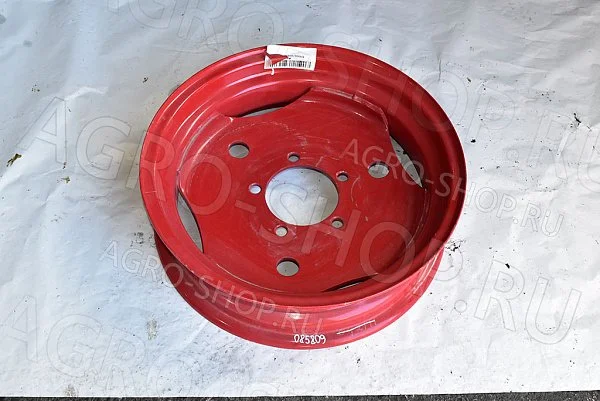 Диск колеса DW 7.0х20 (5,5Fх20 / 40-3101010-А3) передний узкий 5 отверстий (КРАСНЫЙ) МТЗ-80/82 БЗТДиА