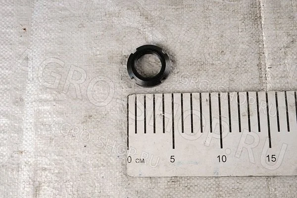 Гайка 30 круглая шлицевая мелкий Шаг 1,5 ГОСТ 11871-88 кл.пр. 6,0