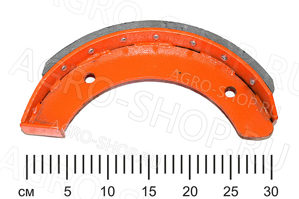 Колодка тормозная  нового образца 2ПТС-4 