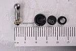 РК шарнира рул.тяги (палец+2вклад.+1чехол) МТЗ, ЮМЗ (РК-717) Master Part