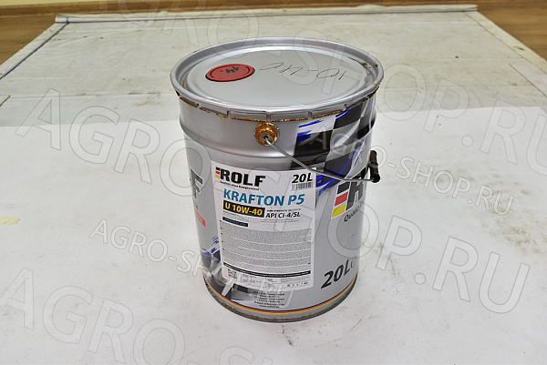 Масло моторное KRAFTON P5 U 10w40 CI-4/SL полусинтетическое 20л ROLF