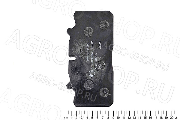 Колодки ACV085KS / 6403179292 тормозные передн/задние (4шт+6пруж+2скоб+2датч) ГАЗон NEXT Allied Nippon