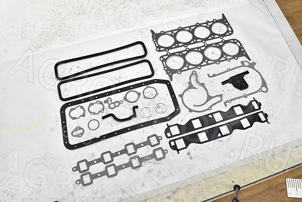 РК двигателя ГАЗ-53,3307 полный с ПГБ, резино-пробка (17поз) (197)  Анталл