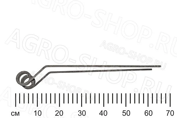 Палец 154928500 пружинный RAL 90030 (Аналог) STAR 470/13, 600/20 Барнаул