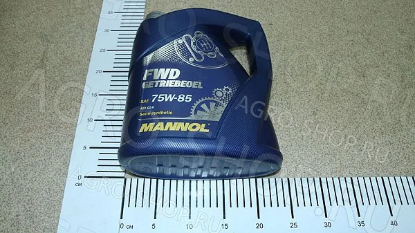 Масло трансмиссионное FWD GETRIEBEOEL 75w85 GL-4 полусинтетическое 4л MANNOL