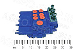 Гидрораспределитель Р 80-3/4-222Г  МТЗ, ЮМЗ, ДТ-75, Т-151 (Гидравлика-Трейд)