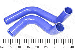 Патрубки 53-1303025/30 радиатора (2шт) синие ГАЗ-53 