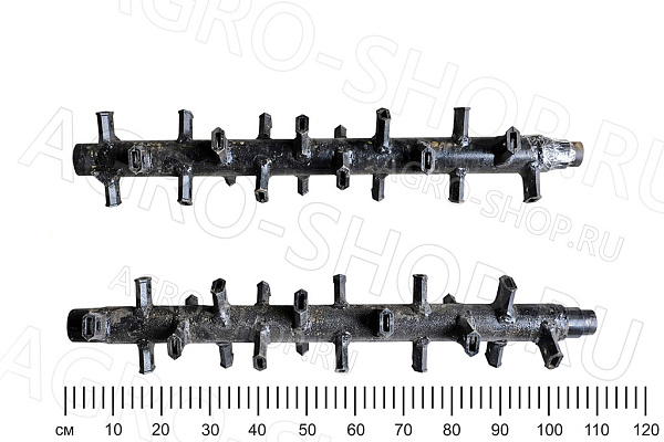 Вал  почвофрезы 220 под большие ножи (из 2-х) ТY 