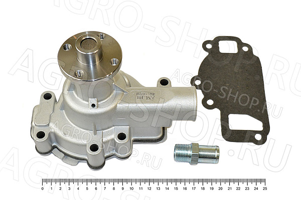 Насос водяной Л.4021-1307010 под ГУР с прокладкой ГАЗ-2410,УАЗ ЗМЗ-4104,4021 ГАЗ