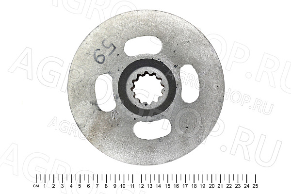 Шкив 240-1005131-Б1 коленвала 1 ручей, шлиц, d=160мм Д-243/245 (К)