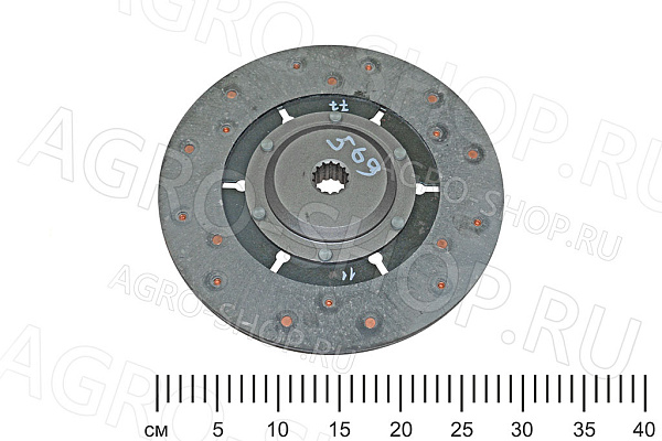 Диск сцепления Т25-1601130 ведомый (14 шлиц.) ЛТЗ-60 К.