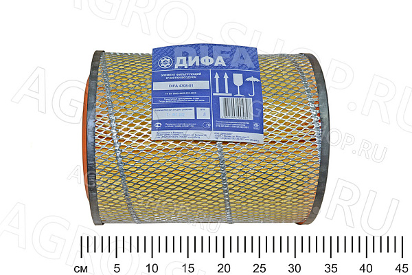 Фильтр воздушный В4308М/-01 (ДТ75М-1109560)  Т-130,170, ДТ-75, А-41, Д-160, Дон-800 ДИФА