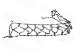 Цепь противоскольжения 225/75 R16 (6 мм, соты, 2 шт) УАЗ, ВАЛДАЙ 