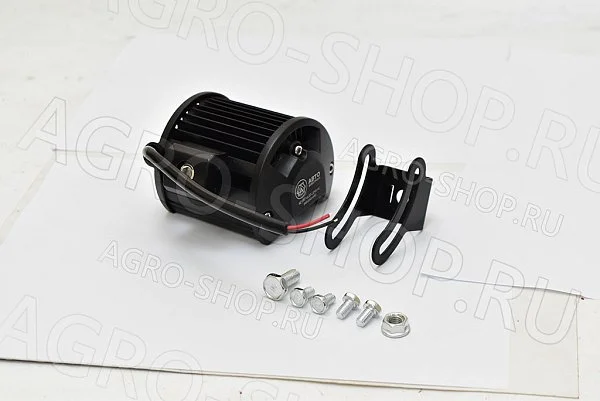 Фара LED АЕ18RT-6LED-LENS-HC прямоуг, линза, направленный свет, 18W, 6 диодов 12В/24В  АвтоЭлектрика
