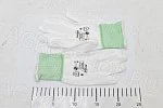 Перчатки МИКРОПОЛ (MG-162) нейлон ,полиуретан,оверлок,белый (12) р.8 Пер 611