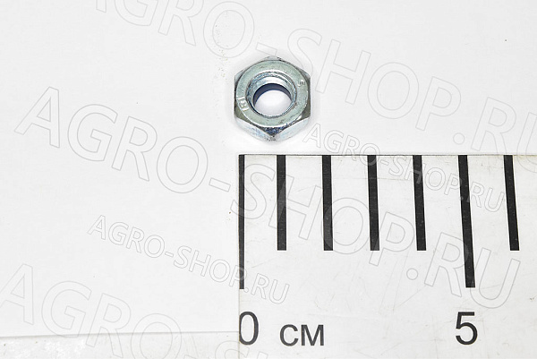 Гайка 10 шестигранная головка со стопорным кольцом стандартный Шаг 1,5 ГОСТ 985 кл.пр. 6,0 РФ