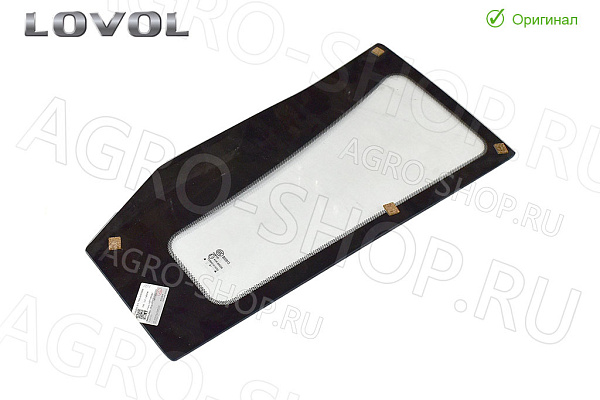 Стекло TS06451015004 переднее нижнее левое LOVOL TD904, TD1104, TD1304, TR2004 