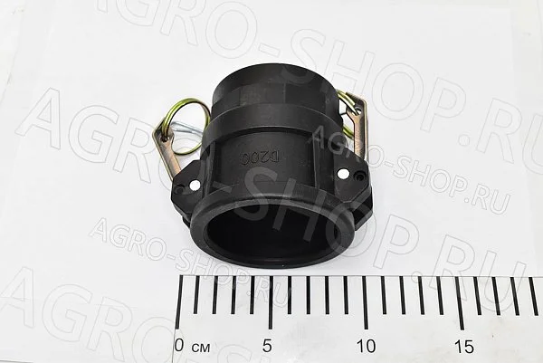 Соединение Тип D-200 D(мм)=50  полипропилен (розетка), "МАМА" с внутр. резьбой