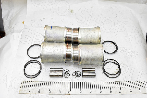 Поршневая группа 511.1000105-150 (Г+П+П/п+П/к+С/к) цинк (4п/к) ГАЗ-53 ЗМЗ