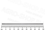 Сталь шпоночная 6х6 ГОСТ 8559-75 ст. 45 квадратная (длина 500 мм.) 