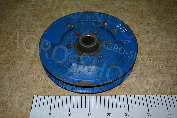 Шкив 12.27.03.06.000А вала измельчителя (d=35мм, С(В), D=260мм) Енисей 