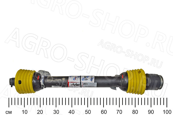 Вал карданный 40.016.066.098.115.Р033 с обгонной муфтой (6 шлиц)  РЗКВ