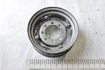 Диск колеса DW 6.0Fх16 (887.3101012) разборный на болтах, под ступицу 8 отв. d-145/D-190/ET-0, серебо 2ПТС-4, КТУ-10 Китай